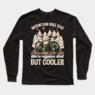 Mountain Bike Dad Long Sleeve T-Shirt